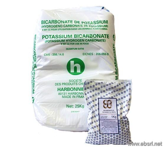 E501 - Bicarbonato di Potassio 
