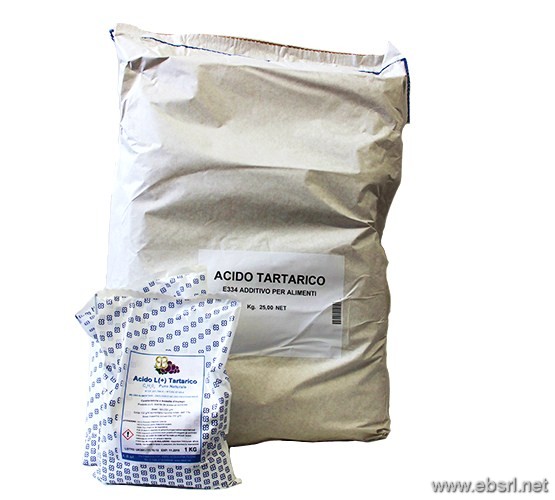 E334 - Acido Tartarico